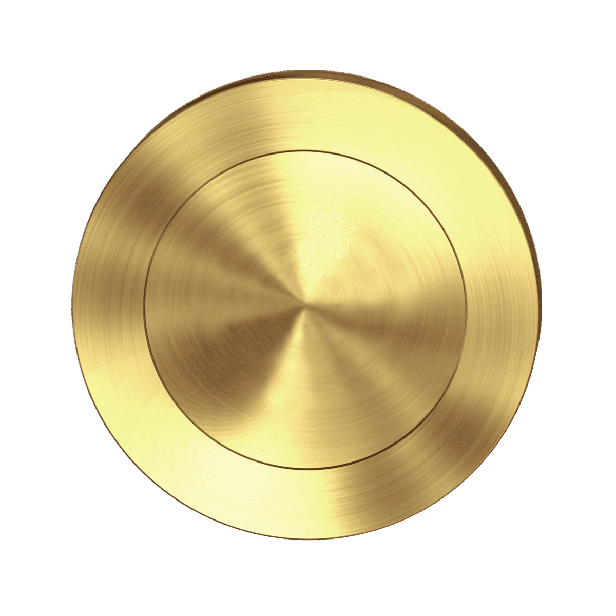 Rozeta ślepa EZ1332, okrągły szyld, stal nierdzewna, kolor złoty